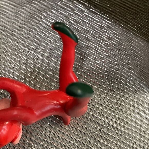 Vintage Rubber Red Pixie Climber Elf
Christmas Ornament - Picture 8 of 15